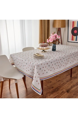 Evidea Soft Granny Summer Edin Masa Örtüsü - Ekru - 145x220 Cm Ekru