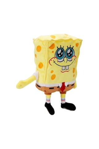 Nickelodeon Spongebob Squarepants Peluş Tebessüm Eden Sünger Bob Lisanslı Oyuncak Peluş 30 Cm Çok Renkli