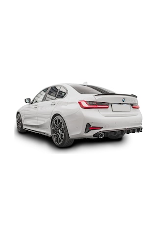 Autogp Bmw G20 M3 Yarasa Bagaj Üstü Spoiler Siyah Boyalı Plastik 2019+ Agp-bgz-sp-145379