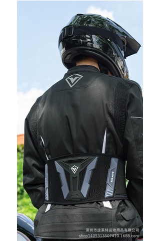 Novahub Lyon Motosiklet Uzun Mesafe Yürüyüşü, Dayanıklı Bel Koruması, Off-road Motosiklet Koruma Ekipmanı B-l, Pvc Ve Polyester B - L