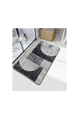 Wantsho 60x100 Banyo Paspası Siyah