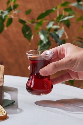 Karaca Vefa 6lı Çay Bardağı Seti 130 Ml