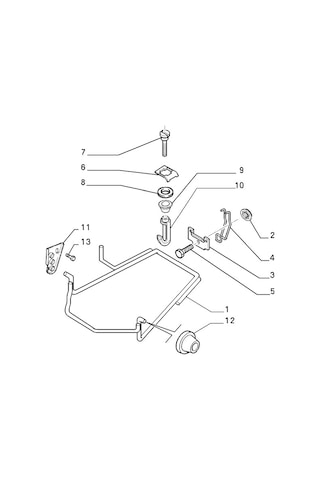Fiat Scudo Stepne Tutucu Kanca Pulu 17X49 9252504180