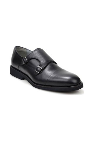 Pisagor Ps-3253 Erkek Hakiki Deri Loafer Ayakkabı Siyah