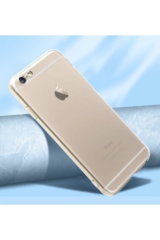 Apple Uyumlu iPhone 6s İle Kılıf Şeffaf Esnek Silikon Telefon Kılıfı Kapak