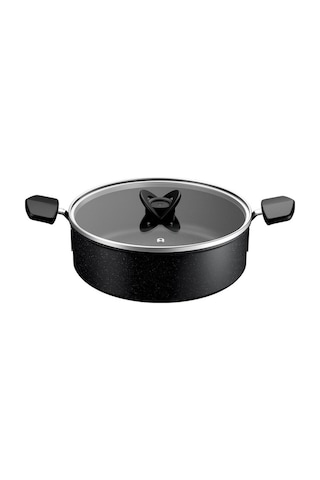 Tefal Tefal Expertise 5x Kısa Tencere - 26 Cm 2100137518 Siyah