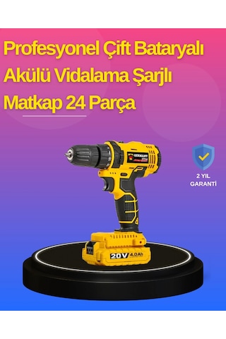 Mey İthalat Hafif Ve Ergonomik 12v Kablosuz Matkap Hızlı Şarj Ve Uzun Pil Ömrü