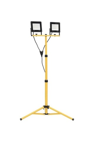 Tripod Projektör Ayağı, 2 Adet 100 W Projektörlü Ayarlanabilir