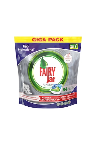 Fairy Jar Platinum Bulaşık Makinası Deterjanı 2 x 84 Tablet