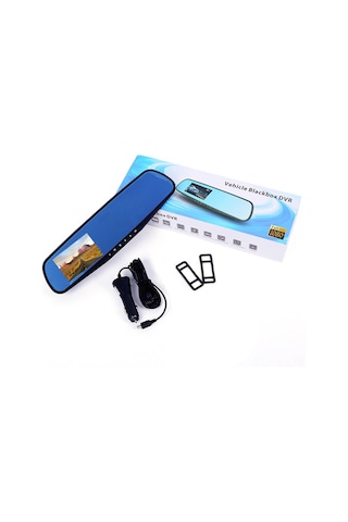 Yunboo Araç Geribakış Aynası Sürücü Kaydedici 1080p Full Hd 170 Geniş Açı G-sensor Döngü Kayıt Park Monitörü