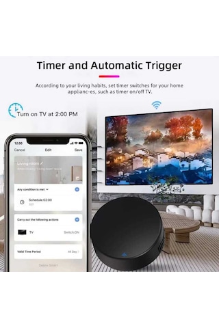 Tuya Tüm Klima Tv Fan Tvbox Kontrol Sağlar 1 ADET