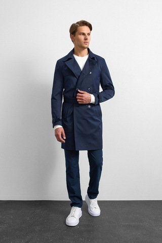 Backandbond Lacivert Casual Trençkot Çok Renkli