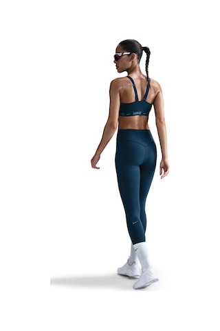 Nike Dri Fit Universa Hr 7/8 Tight Yüksel Bel Sıkılaştırıcı Kadın Antreman Taytı Petrol Yeşili Yeşil