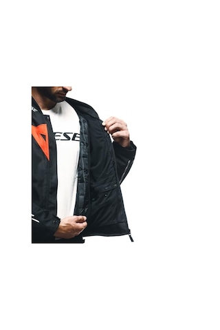 Dainese Avro 5 Black Red Fluo White Tekstil Mont