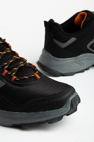 Dilimler Ayakkabı Erkek Treking Spor Ayakkabı Siyah Turuncu İthal Bağcıklı-4556 Turuncu