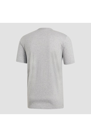 Du0382 Ess Plain Tee Gri Adidas Erkek Pamuklu Tişört
