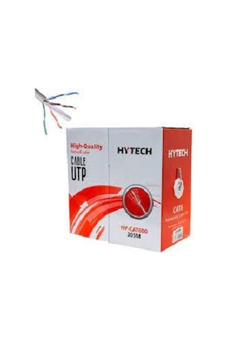 Hytech Hy-cat600 305m Gri Utp Cat6 Kablo Et-600