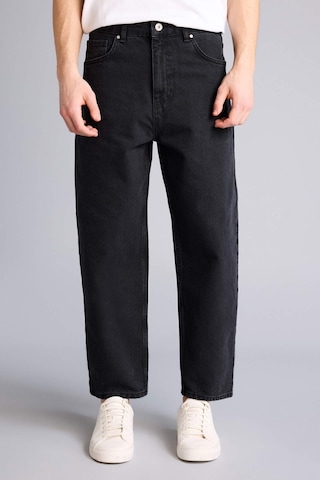Defacto Tapered Wıde Leg Fıt Pantolon Siyah