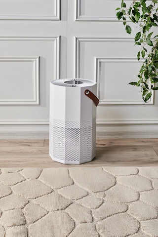 Homend 9012H Wi-Fi Destekli UV-C ve İyonizerli Akıllı Hava Temizleme Makinesi Beyaz