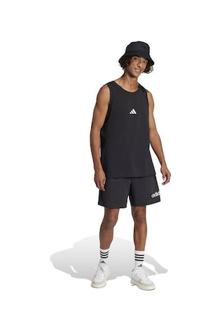 Adidas Essentials Small Logo Erkek Siyah Atlet Siyah