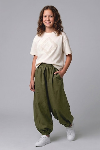 Dmb Kids Kız Çocuk Latikli Pantolon Dmb-9978 Haki