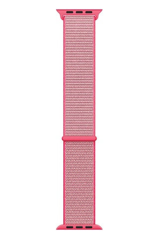 Microsonic Apple Uyumlu  Watch SE 2022 40 MM Hasırlı Kordon Woven Sport Loop