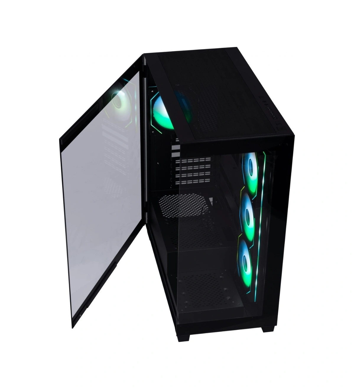 Bitfenix Ceto Premium Black 750w 80+ Bronze Psu 4x120mm Frgb Fan Akak0btf0033