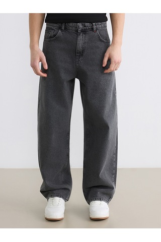 Lcw Jeans Antrasit Süper Baggy Fit Erkek Jean Pantolon