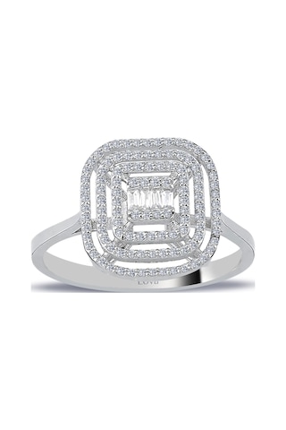 Lova 0,32 Karat Baget Pırlanta Yüzük - 1030295