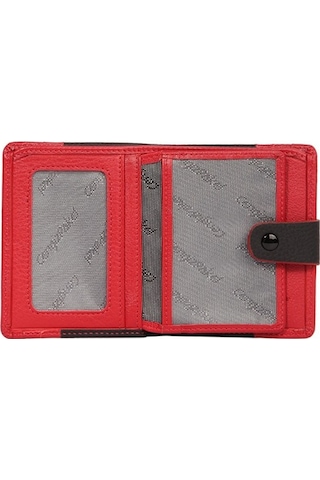 Cengiz Pakel Hakiki Deri Para Bölmeli Erkek Kartlık 2481-Siyah-Kırmızı (496175812)-2481-Siyah-Kırmızı