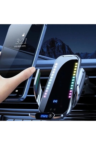 Tysm Joyjadehub Max 66 W Kablosuz Araç Telefonu Tutucu Kızılötesi 1pc Qi 50w Hızlı Arj Telefon Tutucu 1pc