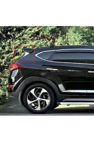 Ebal Otomotiv Hyundai Tucson Krom Arka Cam Köşe Çıta 2 prç P.ÇELİK 2015-2019