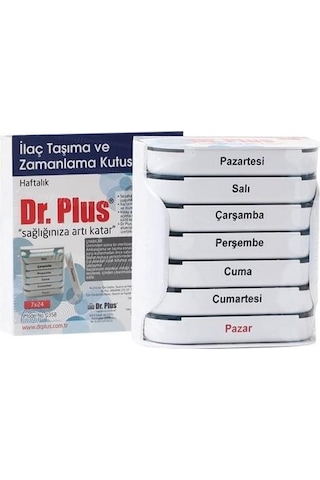 Dr Plus Saklama Ve Zamanlama Kutusu 7x24
