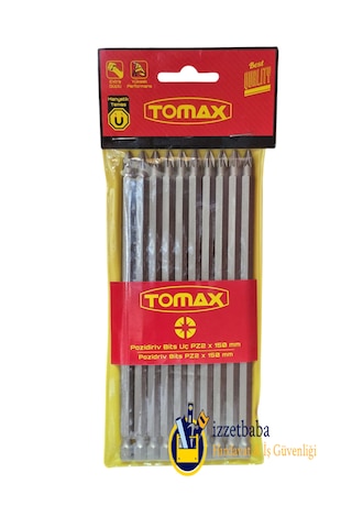 Tomax Pz2 X 150 Mm Bits Uç 10 Adet