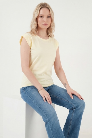 Lela Bayan T Shirt 5864019 Sarı Sari