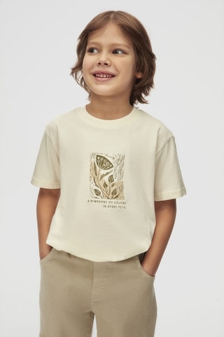Xo Kids Erkek Çocuk Tişort 4-8 Yaş 48503 Krem