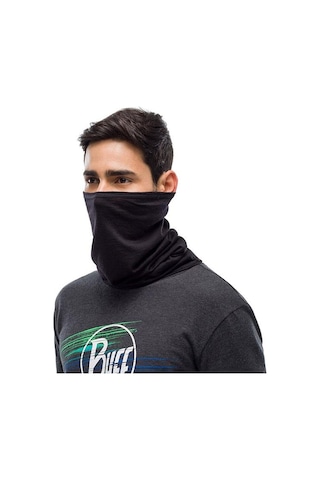 Buff Merino Lightweight Black Yün Bandana