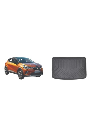 Renault Captur Üst 3D Bagaj Havuzu 2021 Sonrası