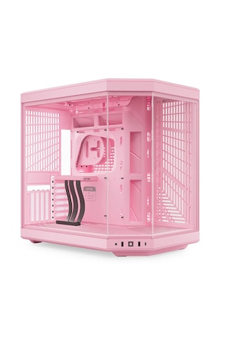 Hyte Y70 Strawberry Milk Temperli Cam Usb 3.2 E-atx Dual Chamber Bilgisayar Kasası