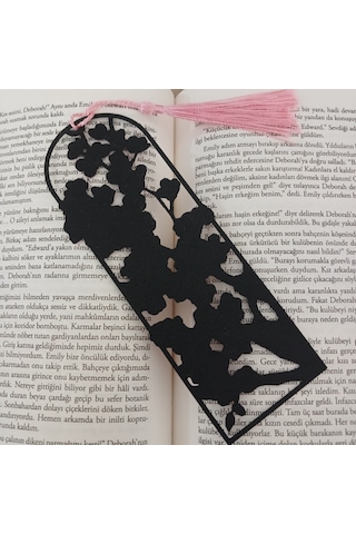 Kitap Ayracı - Kiraz Ağacı Çiçeği Model1