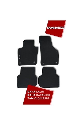 Volkswagen Jetta 2016 Halı Paspas Velur Paspas Kumaş Paspas Oto Paspas