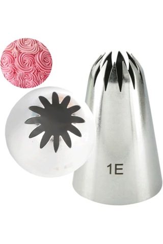 Krema Duyu Büyük Boy Pasta Duyu Paslanmaz Çelik + 4 Adet Şanti Torbası Metal