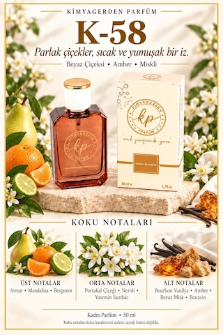 KP K-58 Kadın Parfüm EDP 50 ML