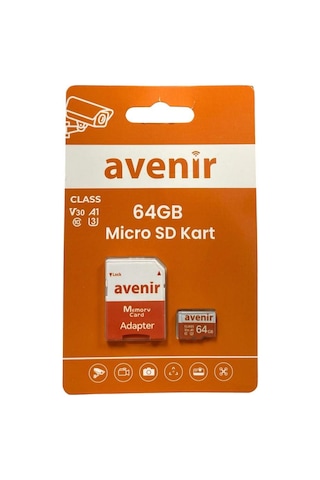 Avenir 64gb Micro Sd Hafıza Kartı