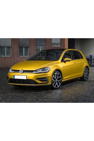 VW Golf 7.5 17-20 Sol Ön Kapı Dörtlü Cam Düğmesi Krom 5G0959857E
