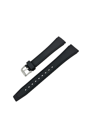 Q&q Startime Samstar Polo Air Uyumlu 18mm Kauçuk Siyah Silikon Saat Kordonu Diğer