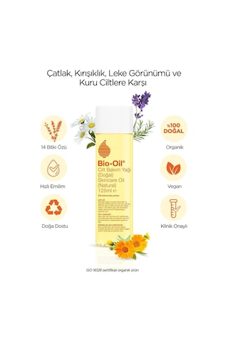 Bio-oil Çatlak Karşıtı Ve Natural Cilt Bakım Yağı 125ml