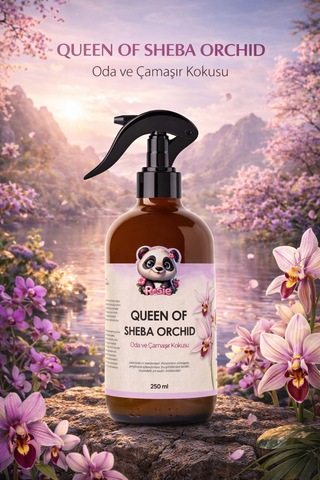 Queen Of Sheba Orchid Oda Ve Kumaş Spreyi 250 Ml, Egzotik Orkide Kokusu, Tekstil Kokusu Fresh