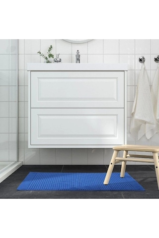 Ikea Alstern Banyo Halısı Paspas 50 X 80 Cm Lacivert