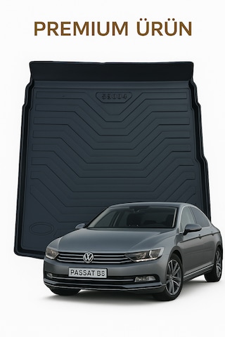 Volkswagen Passat B8 / B8.5 2015+ İle Uyumlu Bagaj Havuzu 3d Premium